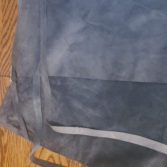 Vintage Paul Hardy Pigskin Grey Wrap Skirt - Picture 2 of 12